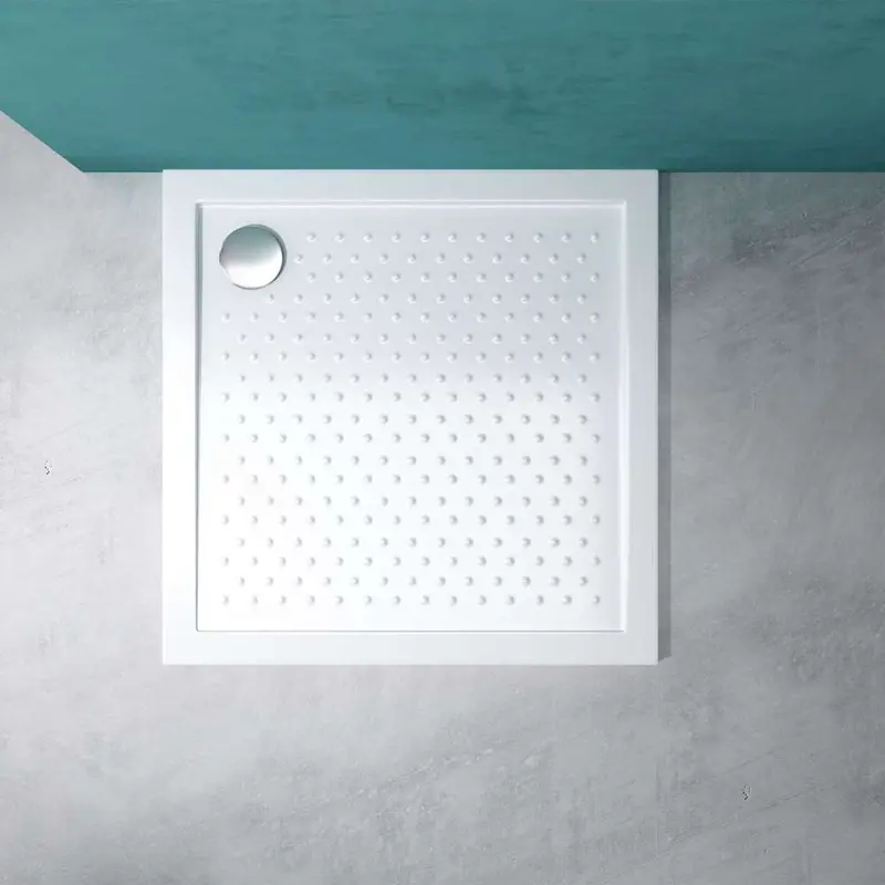 1000X1000Mm Square Shower Tray With 40Mm Depth 1