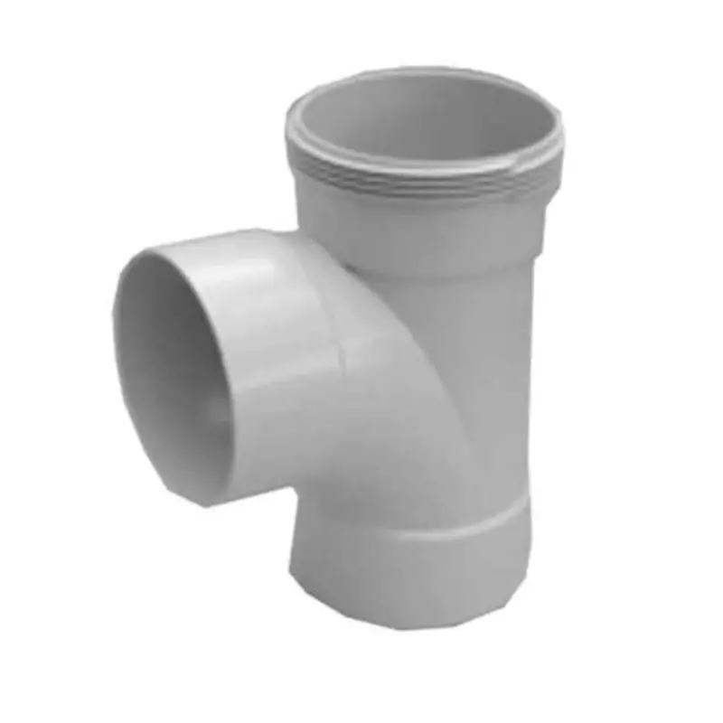 100Mm Pvc Waste Inspection T-Junction – 90° Branch 1