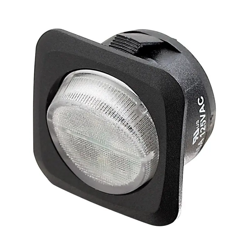 110V Ac Illuminated Spst Rocker Switch – Integrated Indicator Light 1