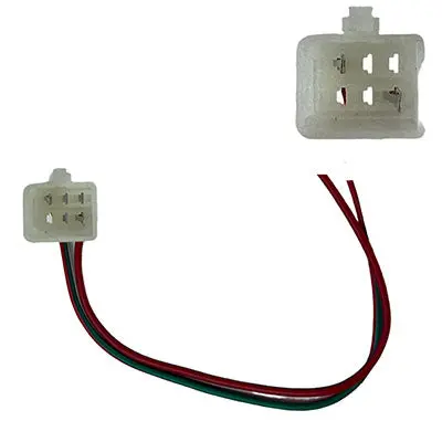 2-Pin Male Wiring Harness Pigtail – Alternate Pin Configuration 1