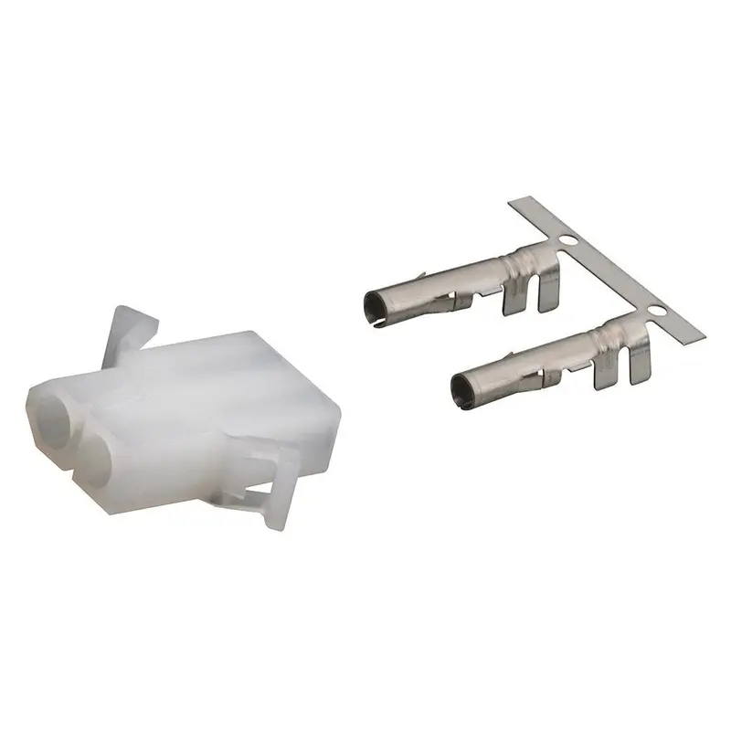 2-Position Female Interlocking Wire Connector – 14–10 Awg 1