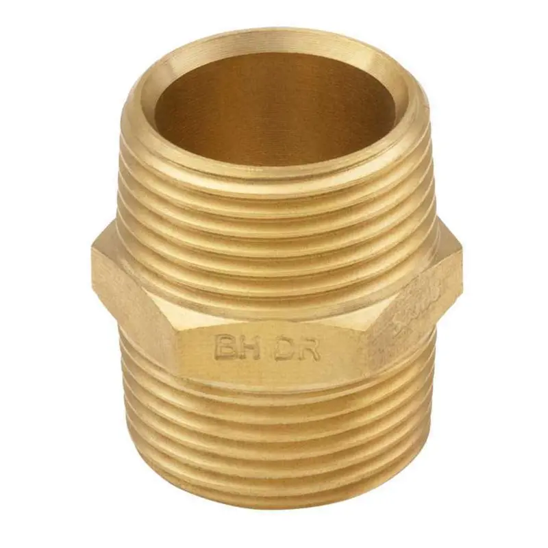 20Mm Brass Hexagonal Nipple Fitting 1