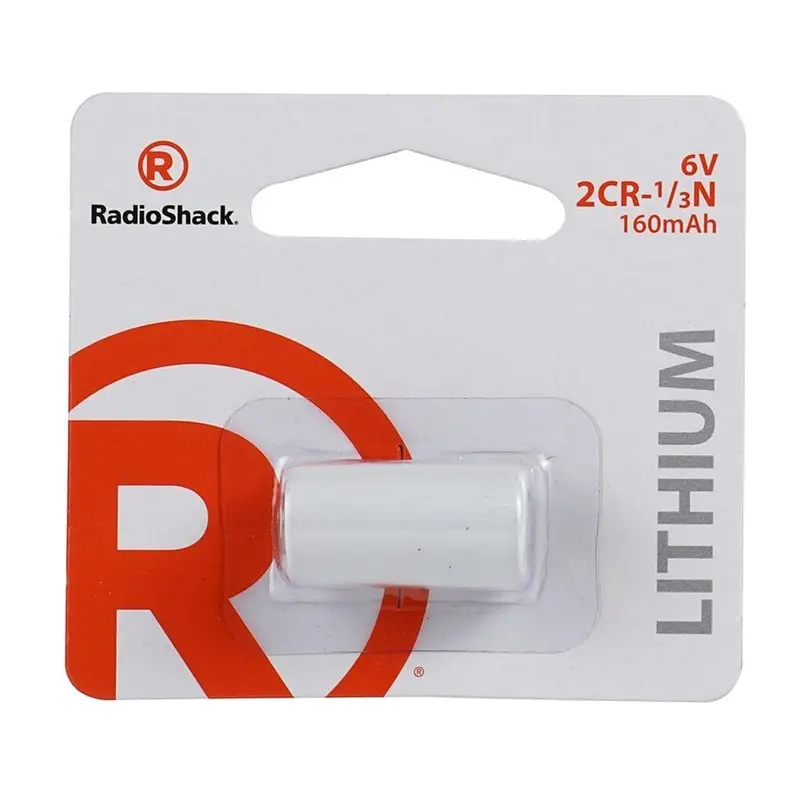 2Cr-1/3N Lithium Primary Battery – 6V, 160Mah 1