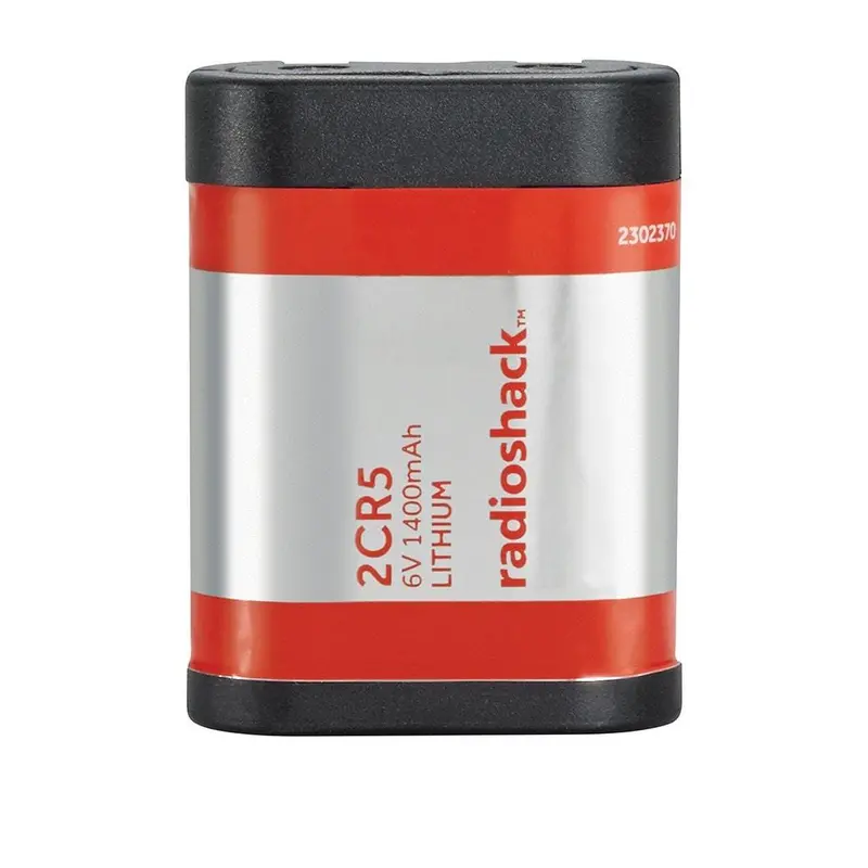 2Cr5 Lithium Battery — 6V, 14,000Mah Rechargeable Cell 1