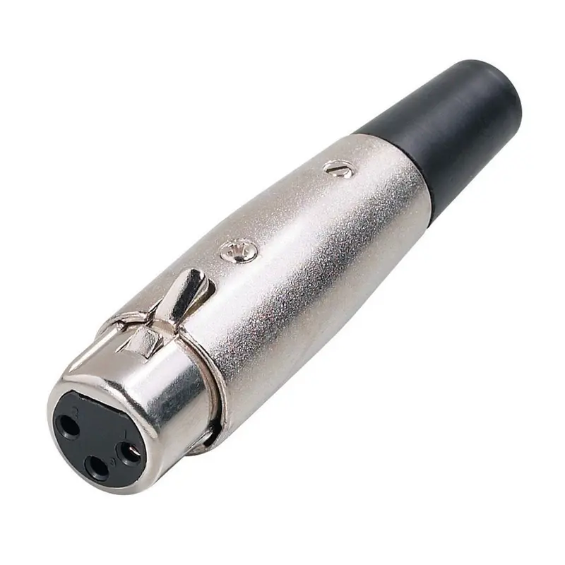 3-Pin Xlr In-Line Female Jack – Balanced Audio Connection 1