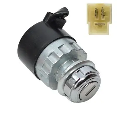 3-Wire Ignition Key Switch – Universal Fit For Atvs, Go-Karts, And Small Utility Vehicles 1