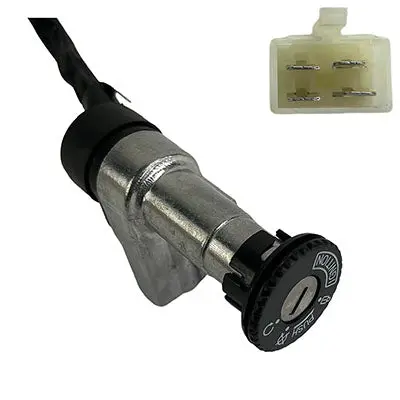 4-Wire Ignition Key Switch For Gy6-Based Scooters (50Cc–250Cc) – Version 92 1