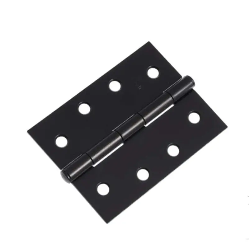 4" X 3" Heavy-Duty Butt Hinge – 2.5Mm Thickness, Matte Black 1
