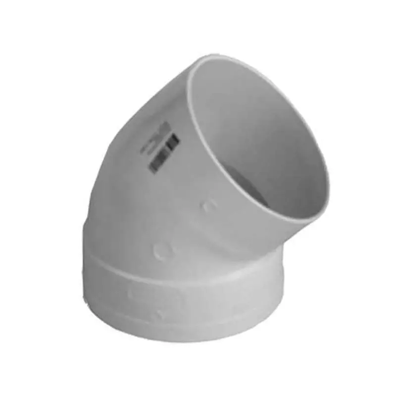 40Mm Pvc Waste 45-Degree Plain Bend 1