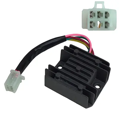 5-Wire, 1-Plug Voltage Regulator For 250Cc Scooters – Gen 47 1
