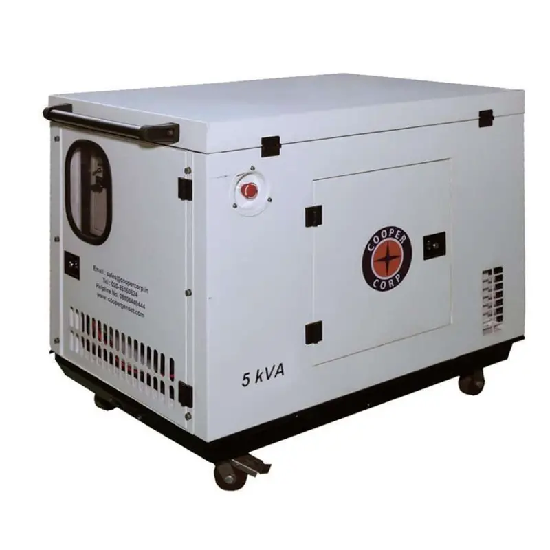 5Kva Silent Diesel Generator – Single-Phase With Integrated Automatic Transfer Switch 1