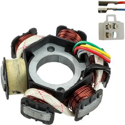 6-Coil, 5-Wire Gy6 Stator Magneto – Fits 125Cc & 150Cc Scooters (Ver. 23) 1