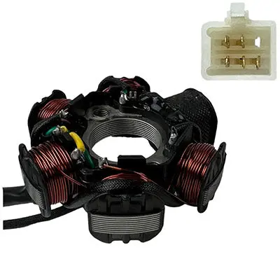 6-Coil Stator Magneto For Zongshen Zl60 & Kayo Kmb60 – 60Cc Engine Compatible 1