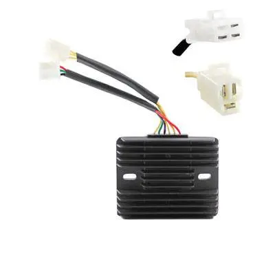 6-Wire, 2-Plug Voltage Regulator For Yamaha Linhai 250Cc–300Cc Scooters (Version 72) 1