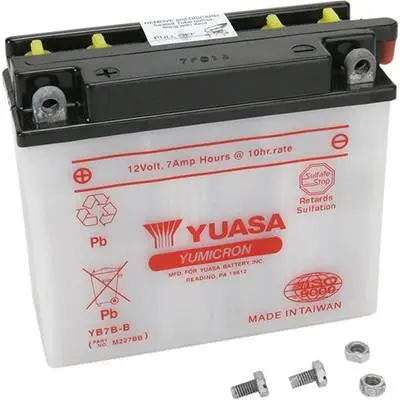 7Ah Lead-Acid Battery (Yb7B-B) – Dimensions: 6.0″ L × 2.3″ W × 5.1″ H 1