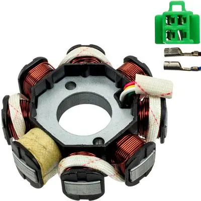 8-Coil Gy6 Stator Magneto – For 125Cc/150Cc Scooters & Tao Tao Bull 150 (Ver. 22) 1