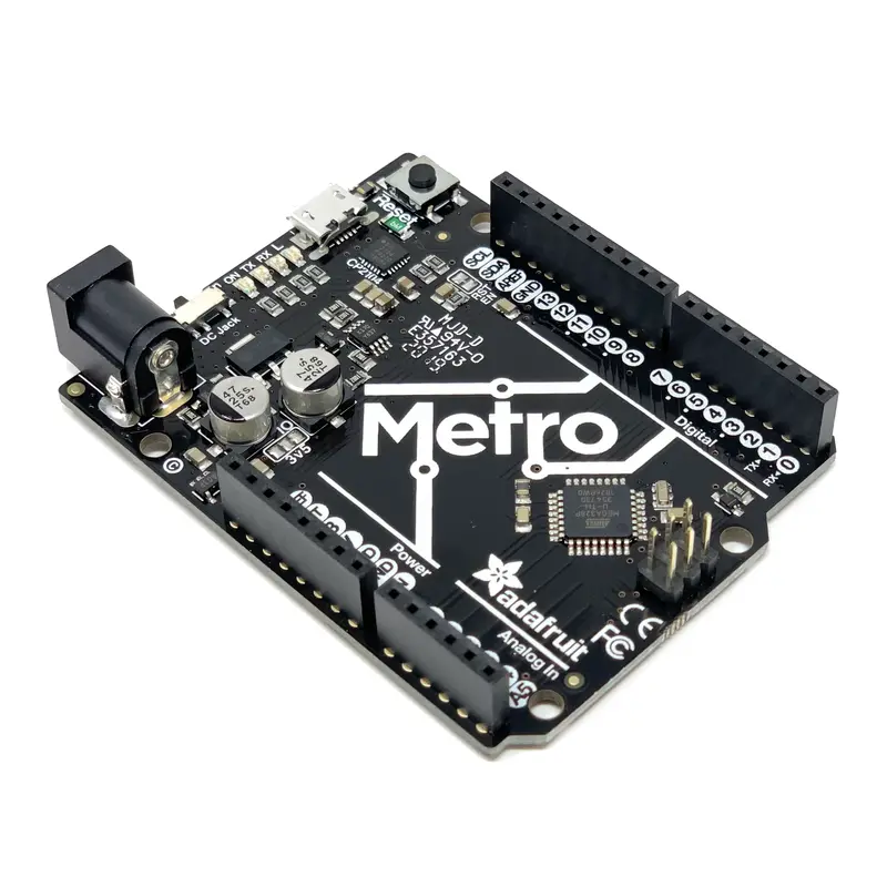 Adafruit Metro 328 With Headers – Arduino Uno-Compatible Development Board 1