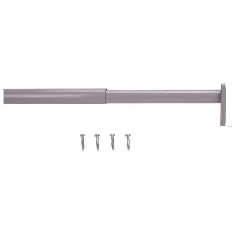 Adjustable 18–30 Inch Silver Closet Rod By Prosource 1