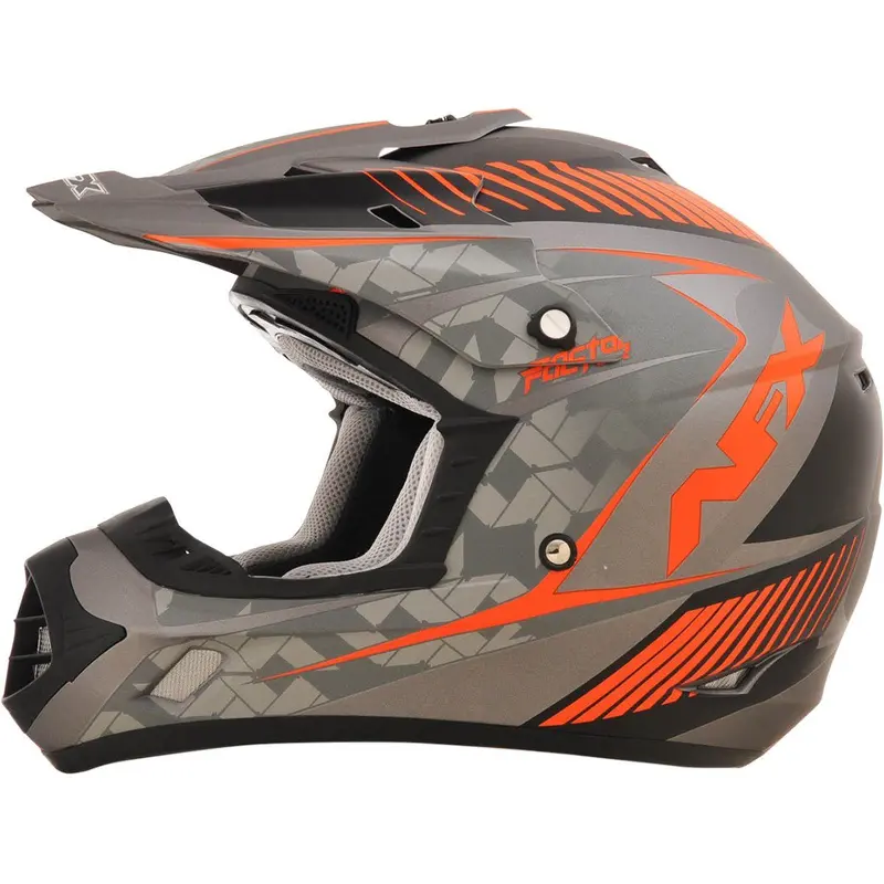 Afx Fx17Y Youth Helmet – Frost Orange, Medium Size (0111-1011) 1