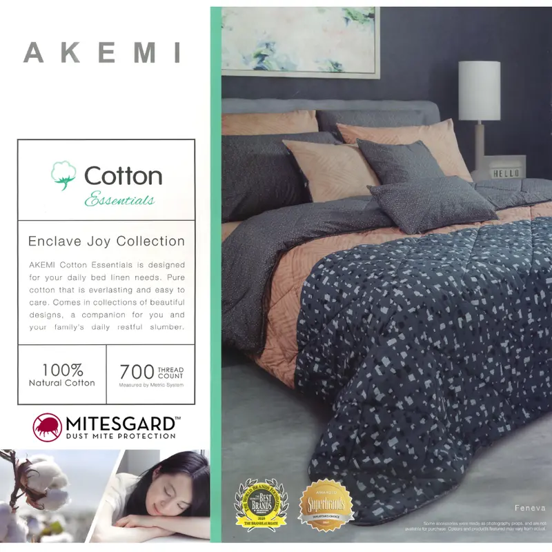 Akemi Enclave Joy King-Size Comforter Set – Assorted Color Options 1