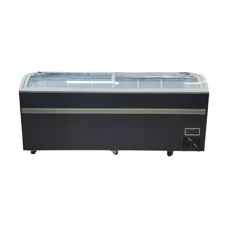Alpha Commercial Chest Freezer – 775L Capacity, Deep Grey Finish 1