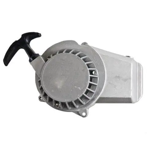 Aluminum Recoil Pull Starter With Metal Claw For 2-Stroke Engines – Silver Finish (Version 7) 1