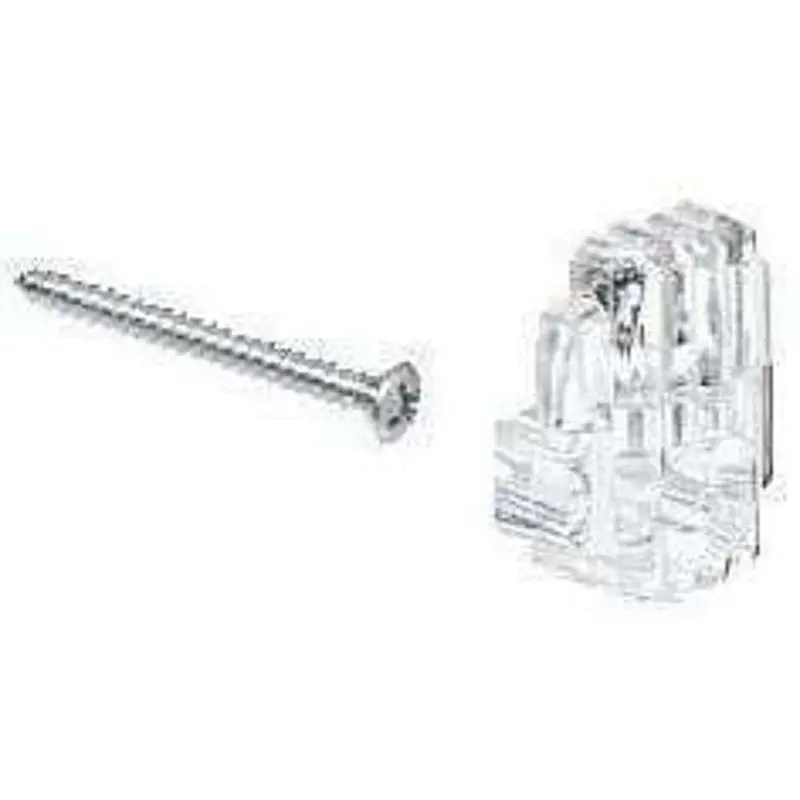 Amer 6Mm Clear Mirror Mounting Holder (4-Pack) 1