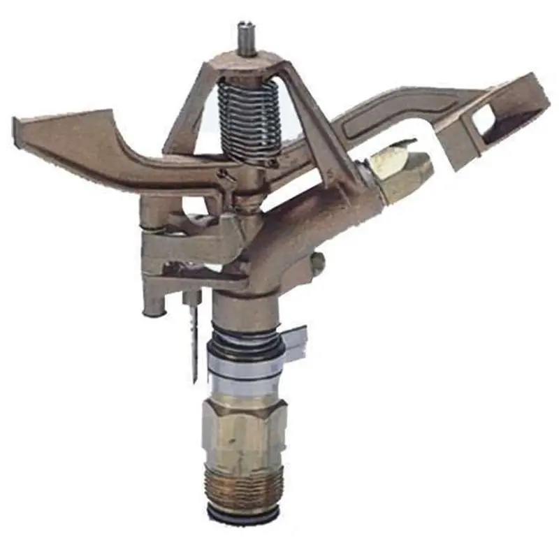 Amer Zinc-Coated Metal Impulse Sprinkler – 1/2 Inch Thread 1
