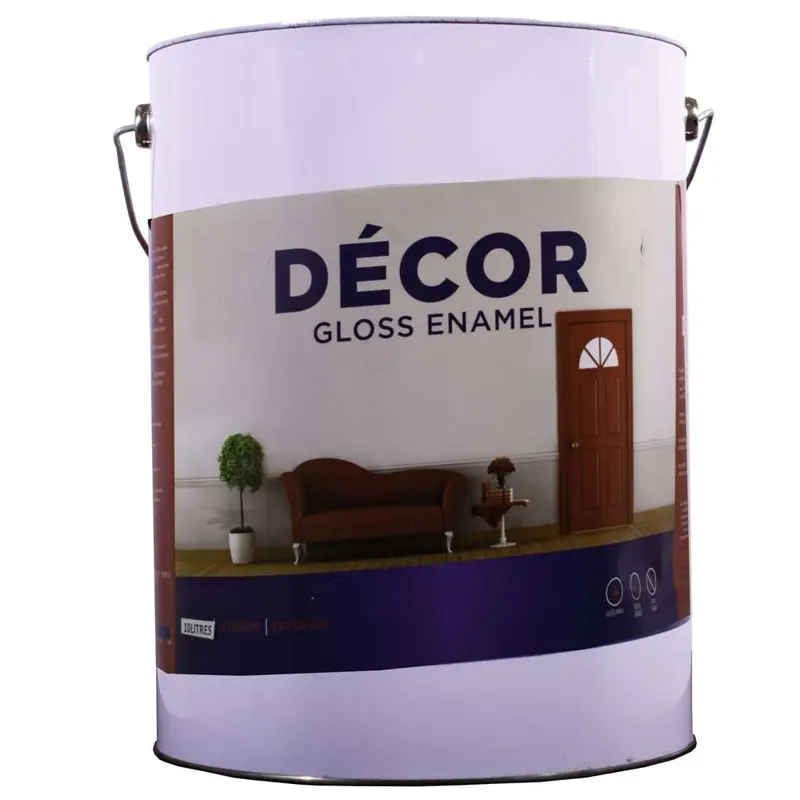 Apco Decor Gloss Enamel In Extra Bright Base – 10L 1