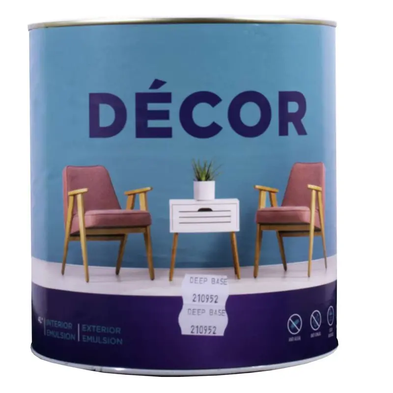 Apco Decor Semi-Gloss Acrylic In Deep Base – 4-Litre Can 1