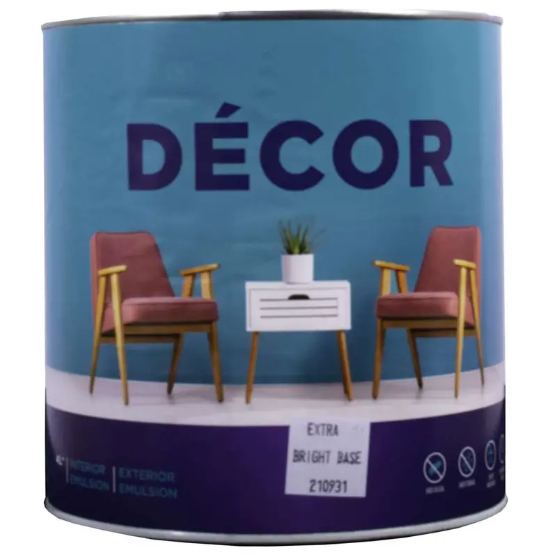 Apco Decor Semi-Gloss Acrylic In Extra Bright Base – 4L 1