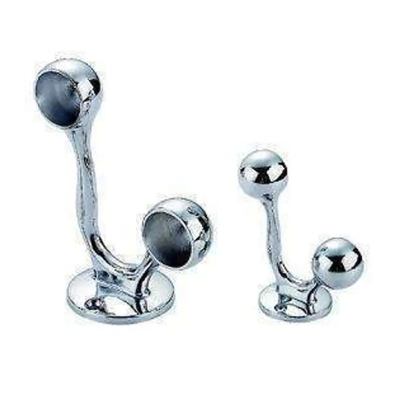 Avio Dual 19Mm Pipe End Mounting Bracket – 2-Piece Set 1