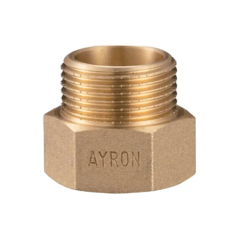 Ayron Brass M/F Compression Adapter – 15Mm X 20Mm 1