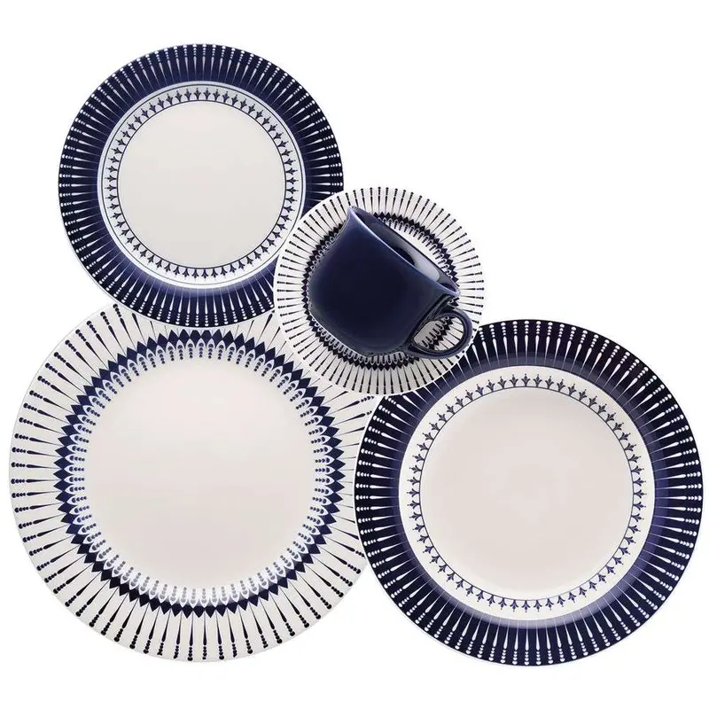 Biona Donna Colb 20-Piece Dinner Set – Modern Ceramic Tableware Collection 1