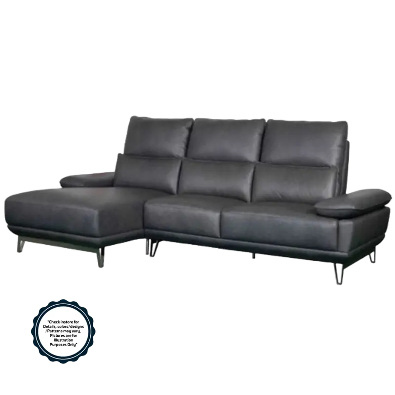 Bless Grey 2-Seater Fabric Sofa – Compact Contemporary Two-Seater Couch 1