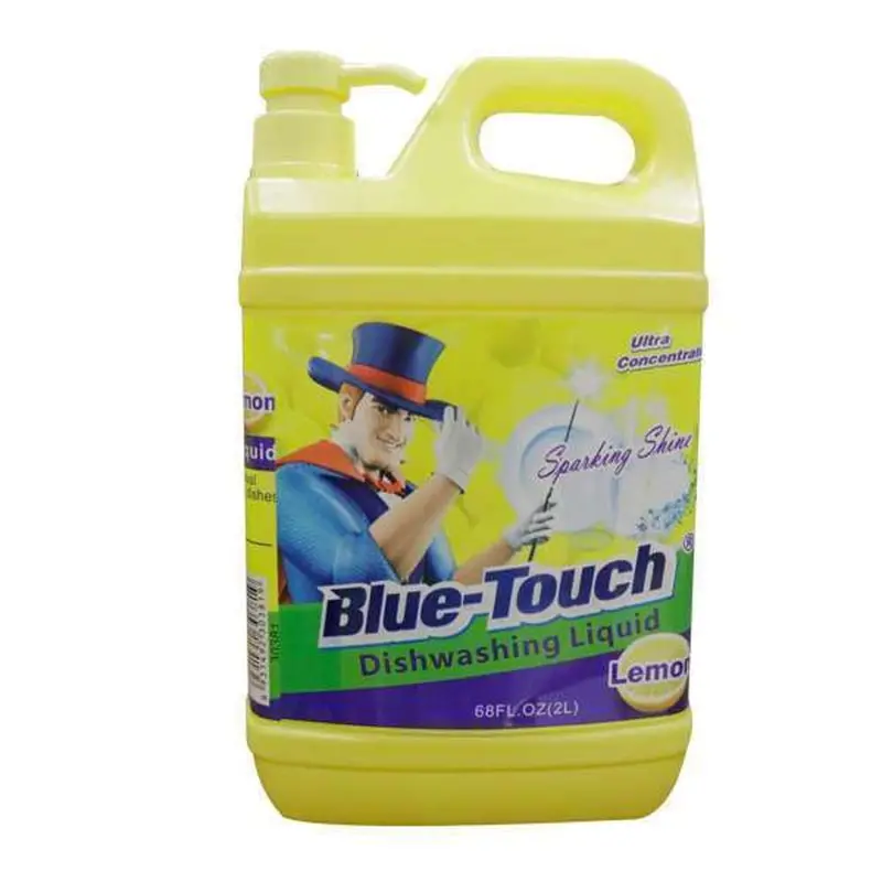 Blue Touch Enzymatic Dishwashing Liquid – 2 Litre Bottle 1