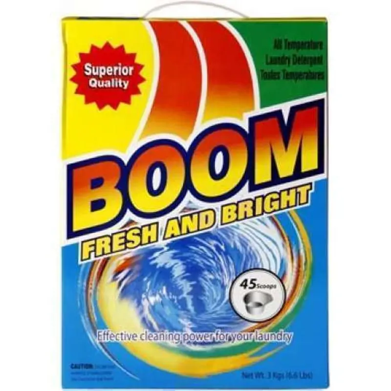 Boom High-Performance Laundry Detergent Powder – 3 Kg Refill Pack 1