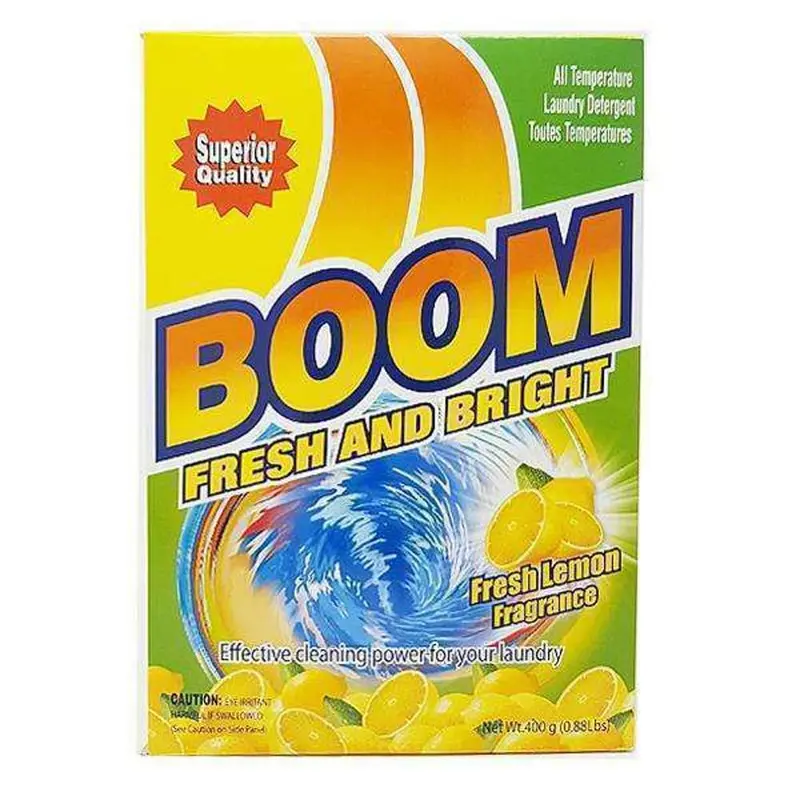Boom Laundry Detergent Powder – 450G Eco-Friendly Formula 1