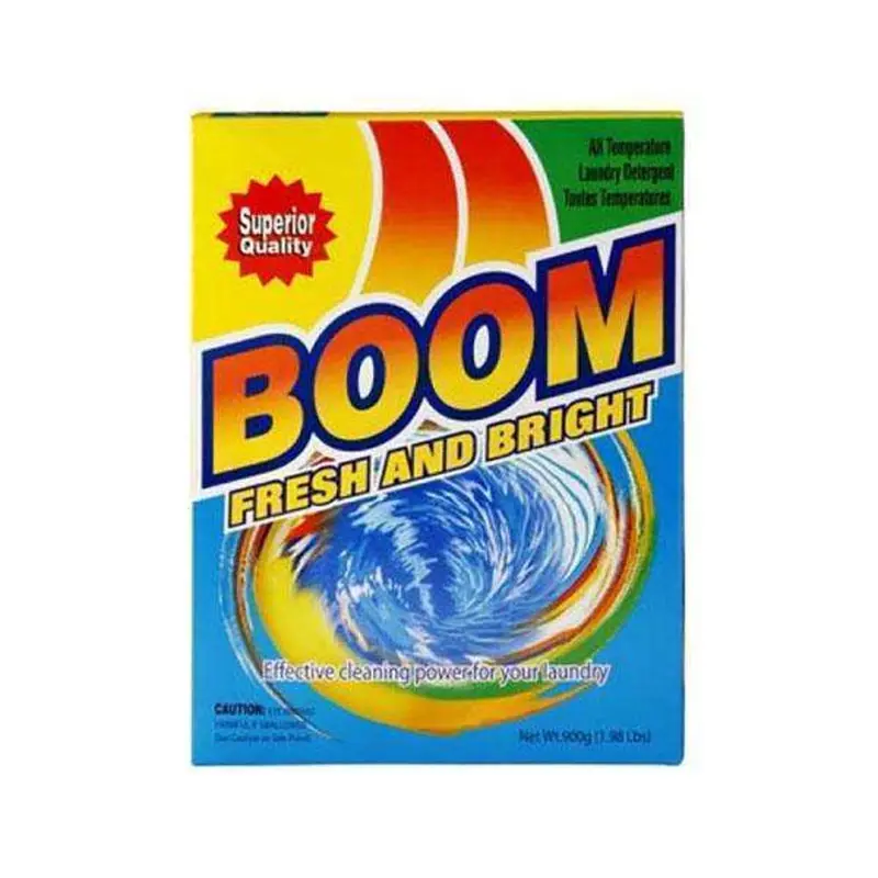 Boom Premium Detergent Powder – 900G Eco-Friendly Formula 1