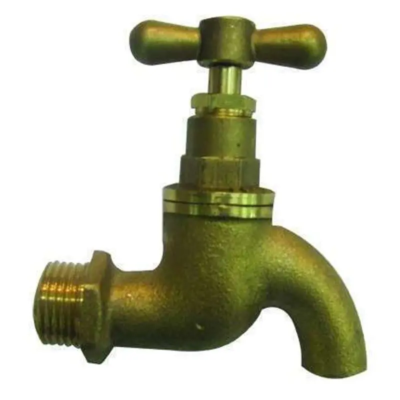 Brass Pex Bibcock With 1/2-Inch Round Nose 1