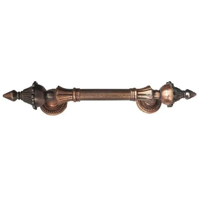 Bronze-Finished Screw-On Door Handle – 270Mm Classic Interior Design 1
