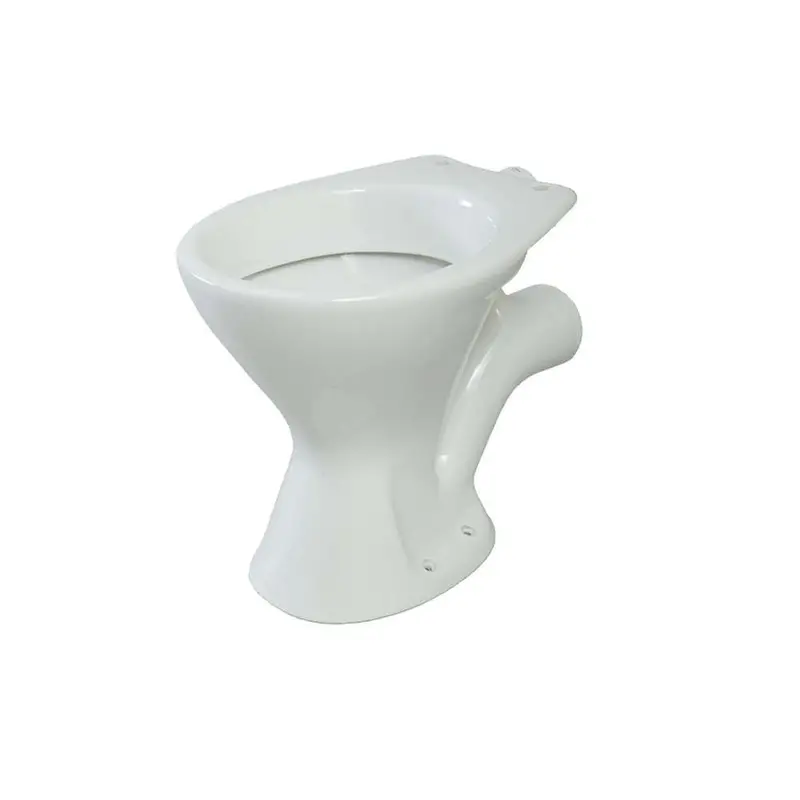 Caroma Concorde P-Trap Pan – White Ceramic Toilet Bowl 1