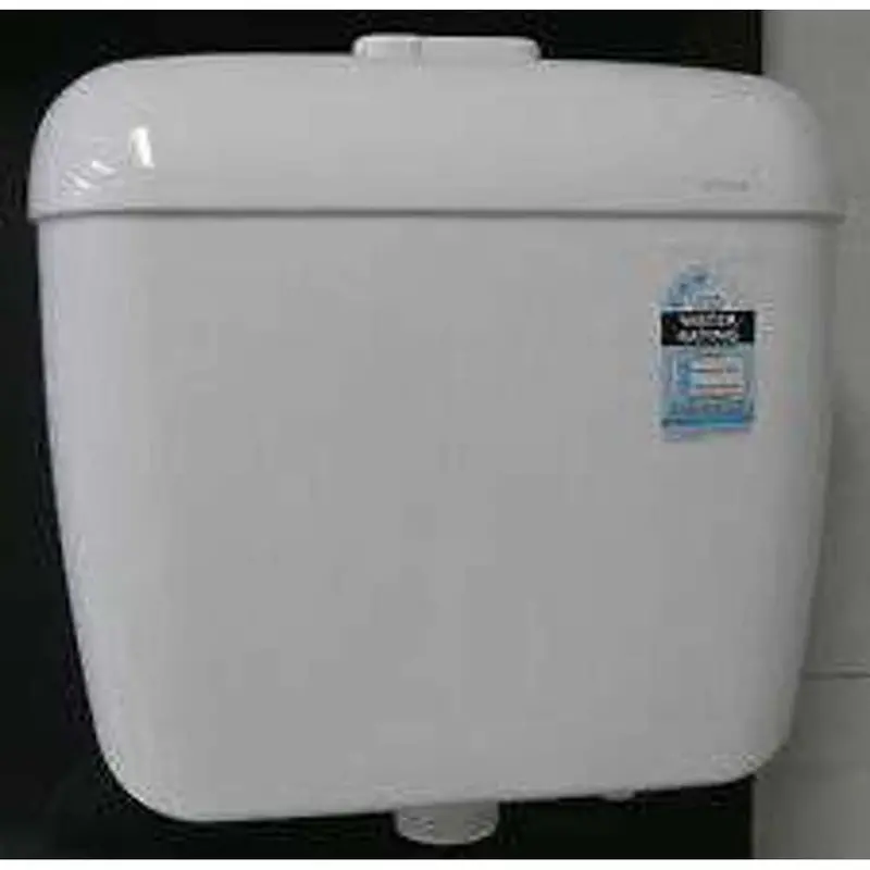 Caroma Tasman Bottom-Entry Toilet Cistern – White 1