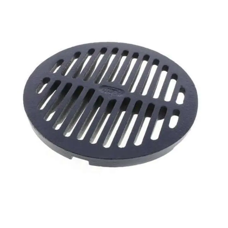 Cast Iron Drain Grating – 6-Inch Round, Load-Bearing Industrial Grade 1