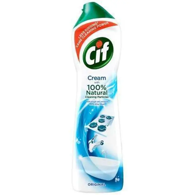 Cif Original Cream Cleaner – 660 G Tube, Powerful Degreasing & Surface Shine 1