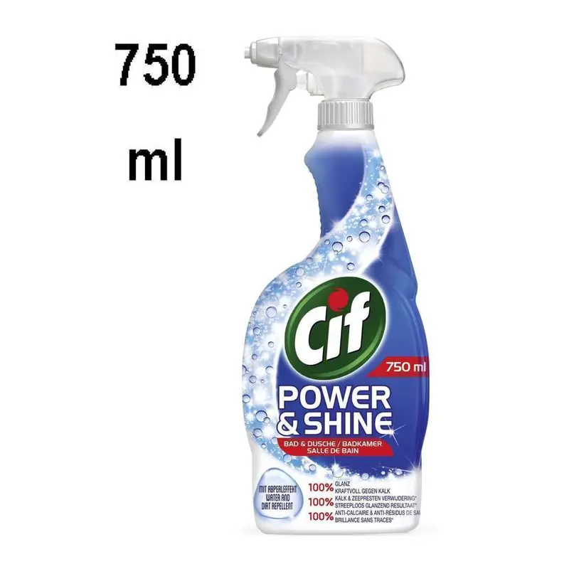 Cif Power & Shine Bathroom Cleaner – 700Ml Trigger Spray For Tough Grime 1