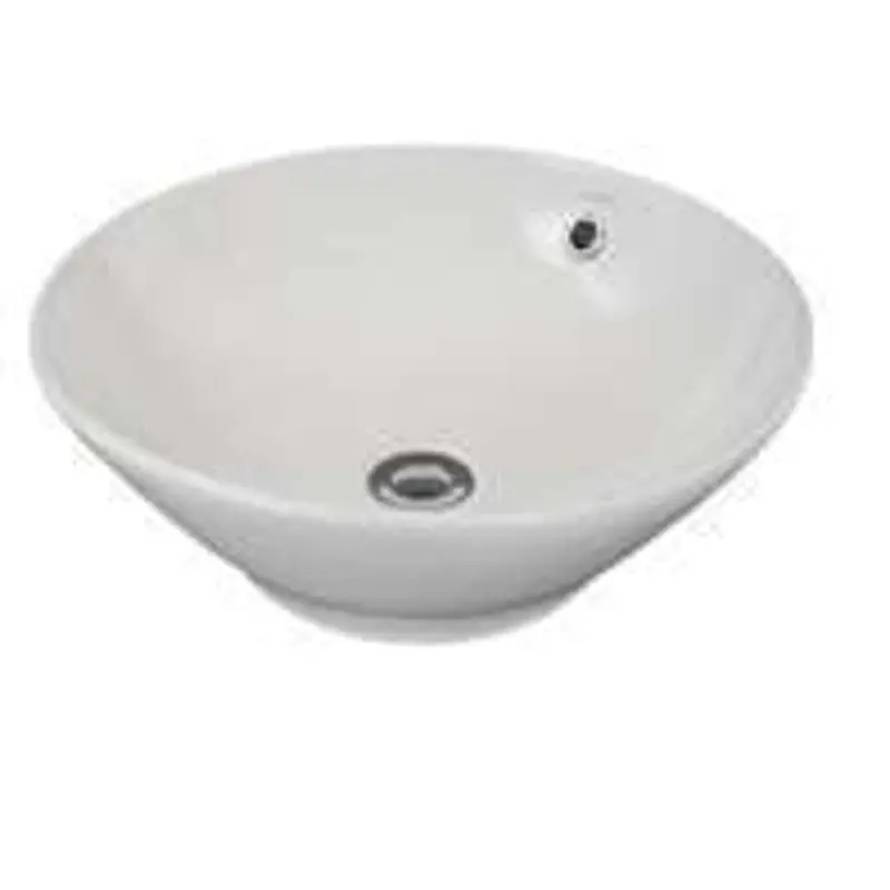 Claytan Console-Style Round Above-Counter Basin (435 × 150 Mm) 1