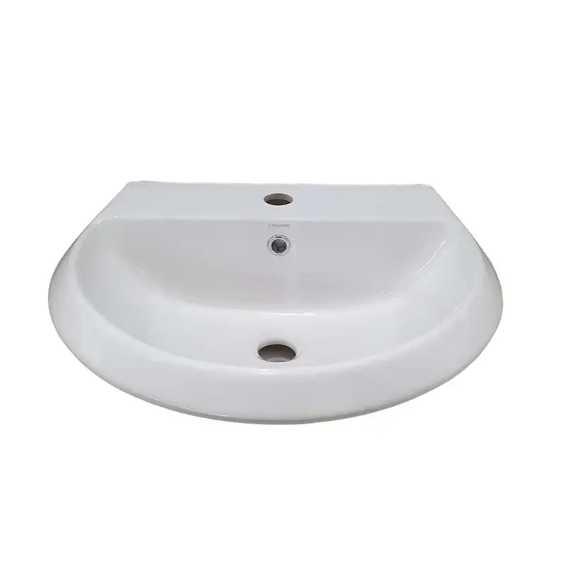 Claytan Jasmin Wall-Hung Rectangular Basin (500 × 410 Mm) 1