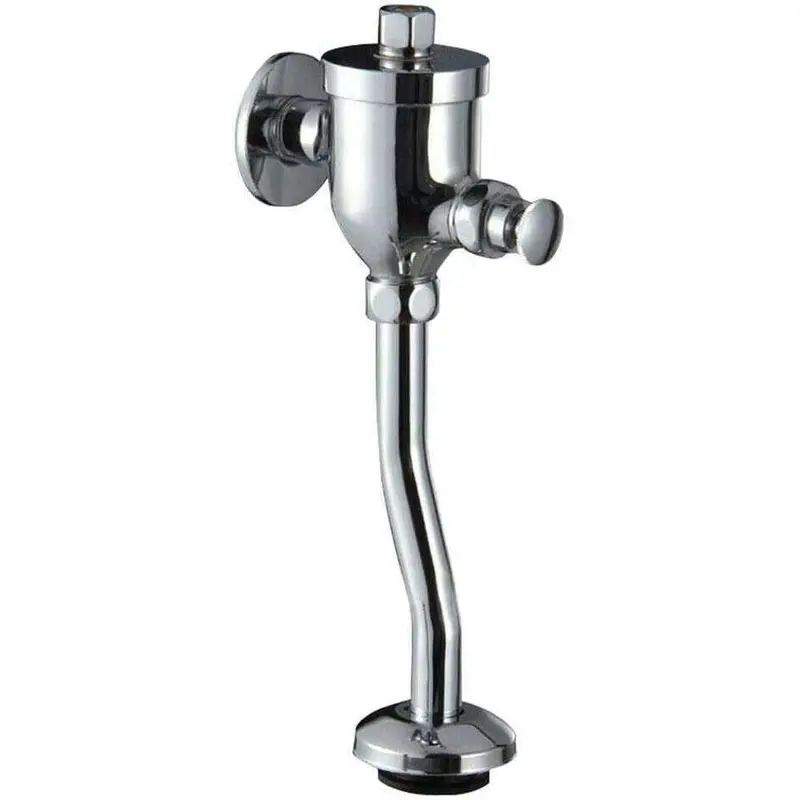 Claytan Manual Urinal Flush Valve With Check Valve And Bend (Cp Rated) 1