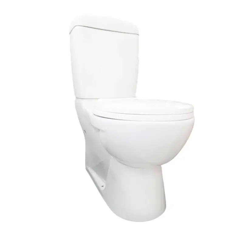 Claytan Opaque Closed-Coupled Toilet Suite With Universal Connector Kit 1
